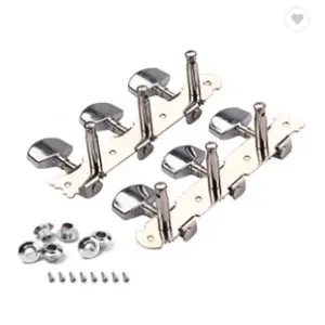 Chrome Tuner Machine Heads Classical Guitar String Tuning Pegs Tuners GT-T002
