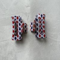 Pinces à cheveux personnalisées avec motif logo Buffalo pour les fans des équipes de football américain