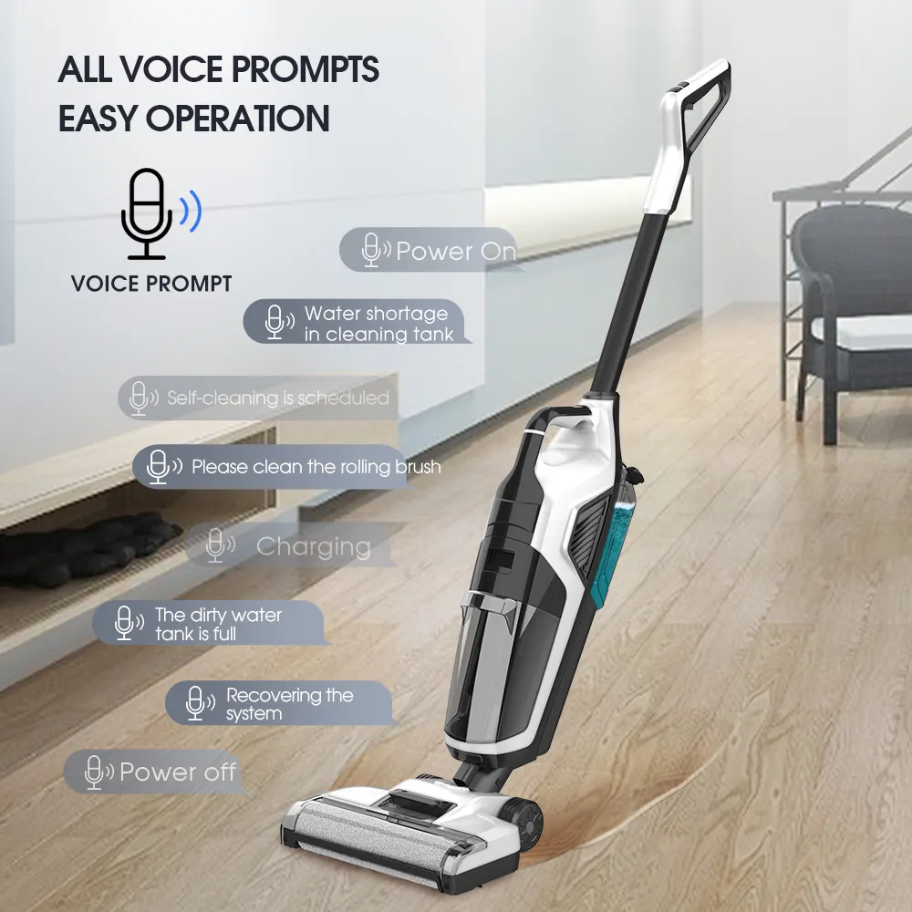 YICOLY Intelligent Vacuum Cleaner Suction And Handheld Wireless Floor Mop Household Floor Washer