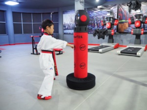 Intellectuelle Autoportante Enfants <span class=keywords><strong>Sac</strong></span> <span class=keywords><strong>De</strong></span> <span class=keywords><strong>Frappe</strong></span> Enfants Fitness Boxe Équipement Avec Vitesse Puissance Score Affichage <span class=keywords><strong>À</strong></span> L'écran - Product Image 6