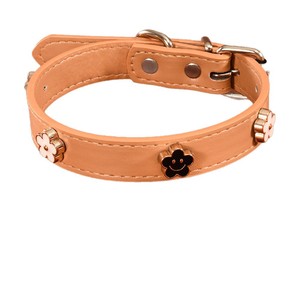 Pet <b>Collar</b> Punk Style PU Leather Adjustable For Small Medium <b>Large</b> <b>Dogs</b> Monochrome Pattern XQ193 - Product Image 3
