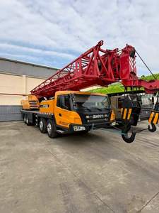 Grue sur camion Sany STC500 d'occasion, 50 tonnes, moteur Cummins, hauteur de levage 42 m, boîte de vitesses d'origine Chine, pour la construction de ponts - Product Image 1