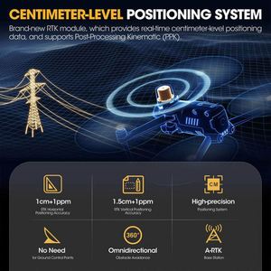 Autel <b>Robotics</b> EVO II Dual 640T RTK V3 Commercial Quadcopter Professional Thermal Imaging Dron Foldable UAV 4K Camera - Product Image 5