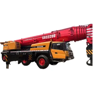 China's High Quality New 220 Tons Truck Crane SAC2200C8-8 Price Discount Used Crane