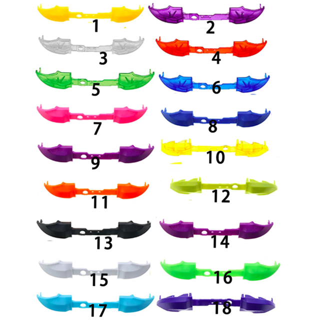 Controller LB RB Key 18 Color Replacement Shell Key for Xbox Series S X Repair Parts DIY Key