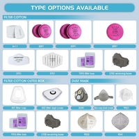 Masques de protection jetables pliables 3D 9332+ en gros, respirateur anti-particules, masque à gaz avec valve