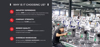 Machine à broder multifonctionnelle à commande numérique A18 automatique à 6 têtes, 9/12/15 aiguilles, garantie de 5 ans, formation gratuite