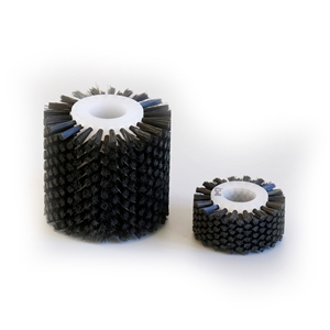 Khác nhau nhỏ Con lăn xi lanh bàn chải mạnh mẽ <span class=keywords><strong>Polyester</strong></span> chổi quét bàn chải được sử dụng để làm sạch hoặc đóng gói Máy sử dụng bàn chải - Product Image 1