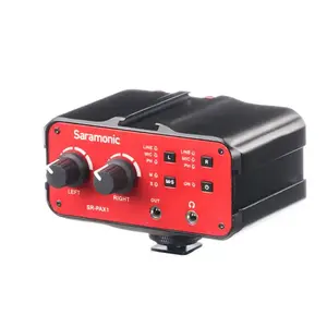 Saramonic SR-PAX1, Mixer Audio dua saluran, Preamp, adaptor Mikrofon pada kamera dengan mudah dan dioperasikan