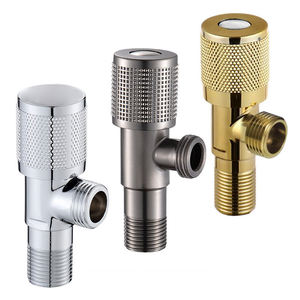 Vanne d'angle de commande à deux voies en acier inoxydable OEM pulvérisateur à 3 compartiments pour hôtel salle de douche appartement salle de bain <span class=keywords><strong>accessoires</strong></span> de robinet - Product Image 2