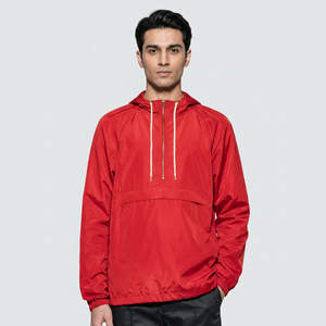 Chaqueta Cortavientos con Capucha y Logotipo Personalizado para Hombre, Impermeable, Transpirable, Ecológica, Hecha a Medida, de Alta Calidad - Product Image 1