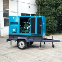 Generador Portátil Insonorizado de 25kw/30kva, Generador Diésel Denyo Japonés de 25 kw 30 Kva, Precio de Venta de Generador Lovol Chino