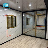 Dernier design de maison préfabriquée en conteneur, conteneurs habitables de 20FT, 30FT, 40FT, villas en conteneurs avec 3 chambres et salle de bain