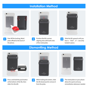 Escáner de Código de Barras PDA Industrial para Teléfono Móvil, Clip de Escaneo Resistente con Soporte Bluetooth para Códigos QR - Product Image 6