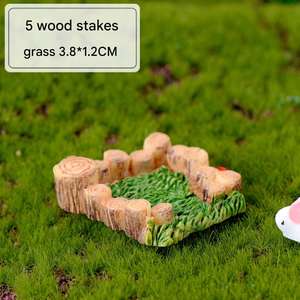 Artigianato personalizzabile in resina con Micro ornamento paesaggistico retrò con modello di pozzo d'acqua del faro del lago occidentale piccolo ponte - Product Image 5