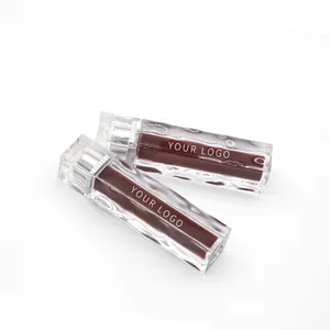 Wholesale private label Mirror Glossy Lipgloss waterproof lipstick costom vegan lip glaze long lasting lip gloss