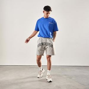 กางเกงขาสั้นลำลองผู้ชายขายส่ง สำหรับออกกำลังกาย เล่นกีฬา ผ้าแคนวาส พิมพ์ลายวินเทจ ระบายอากาศ แห้งเร็ว ผ้าไนลอน/คอตตอน สตรีทแวร์ มีกระเป๋า - Product Image 5