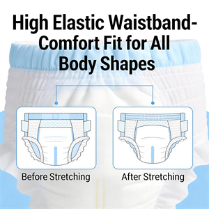 <strong>ABDL</strong> <strong>Diaper</strong> Free Sample Wholesale Disposable High Quality OEM Ultra <strong>Thick</strong> Large Size Adult <strong>Diaper</strong> for Old People - Product Image 2