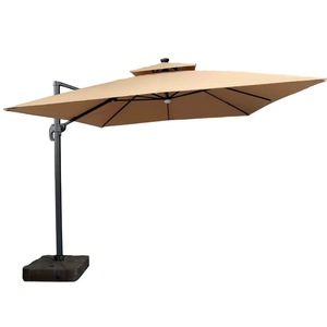Best Price Large Outdoor Commercial Aluminum <b>Windproof</b> Durable Folding Arm Retractable Patio <b>Umbrella</b> for Hotels Restaurants - Product Image 2