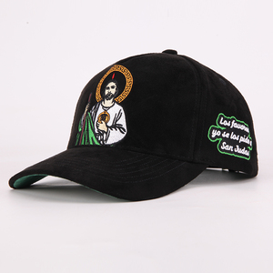 Индивидуальная 5-панельная замшевая спортивная бейсболка Gorras с изогнутыми полями для мужчин, оптовая продажа, мужские бейсболки с вышивкой логотипа - Product Image 3