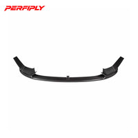Kit de conversion Perfiply, pièces de voiture style MP, ensembles de lèvres de diffuseur avant en fibre de carbone pour BMW M3 F80 M4 F82 2014-2020