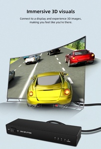 4 cổng 1 trong 4 ra nhiều Video hiển thị <span class=keywords><strong>DVI</strong></span> phân phố<span class=keywords><strong>i</strong></span> <span class=keywords><strong>Splitter</strong></span> 1x4 cho HDTV PS3 - Product Image 3