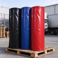 Rouleau de bâche imperméable en polyéthylène pour extérieur, pliable, résistant à l'usure et à la corrosion