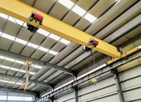 Prix de la grue à portique monorail EOT, grue à portique mobile, 15 tonnes, type LDA, palan électrique, grue à portique monorail à vendre