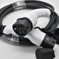 Connecteur USB EV personnalisé 32A Type 2 Câble d'alimentation CC IEC 62196 pour voiture