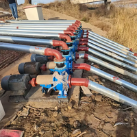 Pompa hisap air sentrifugal Horizontal listrik, 4 inci 1000hp kepala Motor listrik untuk rumah