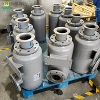 RVS ammoniak-water-glycol filterbehuizing filtratievat voor koelinstallatie