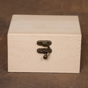Caja rectangular de madera maciza con tapa extraíble, hecha a medida, para almacenamiento, regalo, embalaje, pequeña caja de madera para medicamentos - Product Image 3