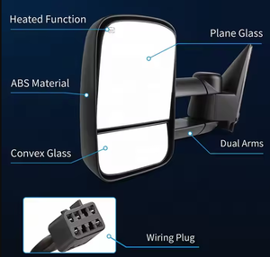 Espejos Laterales Eléctricos con Calefacción XMAXVISION para Chevrolet Silverado 1999-2002 y GMC Sierra 1999-2002, Cristal Negro, 1 Año de Garantía - Product Image 3