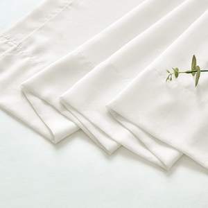 <span class=keywords><strong>Tende</strong></span> in Chiffon Bianco per <span class=keywords><strong>Soggiorno</strong></span> e Ufficio, Morbide e Setose, Decorazione con Asta, <span class=keywords><strong>Tende</strong></span> Moderne per Finestre - Product Image 4