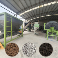 Ligne de production automatique d'engrais organiques, usine complète de traitement du compost pour le fumier animal