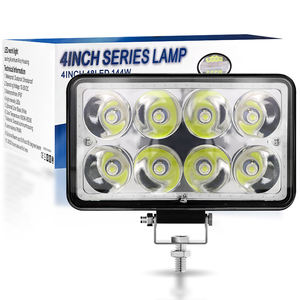 Lampe de travail pour voiture avec ouverture <span class=keywords><strong>bleu</strong></span> rouge ambre yeux d'ange feux de travail tout-terrain phares 4 pouces pour camions - Product Image 1