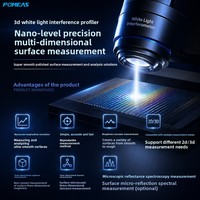 Perfilómetro Óptico 3D POMEAS: Sistema de Metrología CSI de Alta Precisión para Medición de Obleas de Semiconductores y Altura de Escalonamientos, China