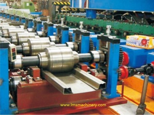 Dính lạnh Thép thẳng đứng kệ giá tạo thành máy Kim Loại chùm khung cuộn lưu trữ giá với bánh PLC động cơ thành phần cốt lõi - Product Image 6