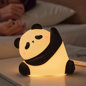 Lámpara Nocturna LED Personalizada <span class=keywords><strong>de</strong></span> <span class=keywords><strong>Kung</strong></span> <span class=keywords><strong>Fu</strong></span> <span class=keywords><strong>Panda</strong></span>, Linda Luz <span class=keywords><strong>de</strong></span> Silicona Recargable por USB con Interruptor, Decoración, Regalo para Niños - Product Image 4