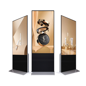 New Moveable freestanding Màn hình hiển thị với pin có thể sạc lại <span class=keywords><strong>LCD</strong></span> kỹ thuật số Totem cho ứng dụng trong nhà - Product Image 1