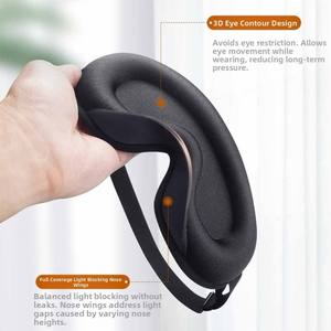 Patchs de sommeil en gros respirants en maille 3D douce, occultant la lumière, à récupération lente, aide au sommeil pour hommes et femmes - Product Image 3
