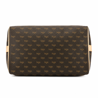 Sac de voyage vintage jaune de luxe pour femme, grande capacité, en PU, avec miroir intégré, style fourre-tout, haute qualité, design de créateur