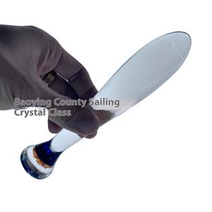 Excelente gran cristal falo sexo suministros palo nuevo recto Artificial femenino Yin masturbador para hombre excepcional placer - Product Image 4