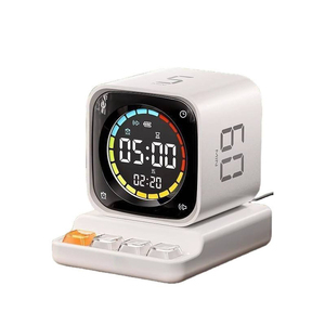 Nuevo Temporizador de Cocina en Forma de Cubo, Temporizador de Productividad para Escritorio con Cuenta Regresiva de 5/10/30/60 Minutos, Cronómetro, Reloj, Modo Silencioso con Vibración y Sonido - Product Image 1