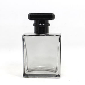 Vide Bas Prix <span class=keywords><strong>30ml</strong></span> 50ml Bouteille De Parfum Carré Personnalisé Clair Gris Noir Verre Vaporisateurs Bouteille Parfum Emballage Avec Bouchon - Product Image 4