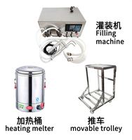 Machine de remplissage de cire liquide pour bougies, distributeur de cire, machine à fabriquer des bougies, en promotion