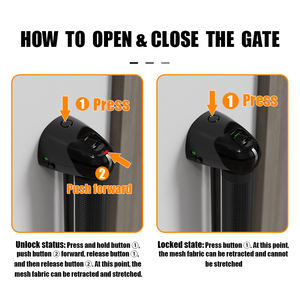 Prodigy oto yakın Pet güvenlik bariyeri merdiven kapısı için Premium Pet kapısı ve kalem - Product Image 2