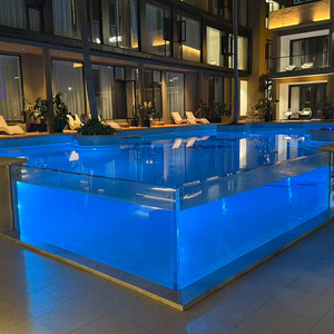 Panneau acrylique épais de grande taille à haute transparence et haute résistance pour tunnels sous-marins, <span class=keywords><strong>mondiaux</strong></span> aquatiques, piscines, directement de l'usine - Product Image 6