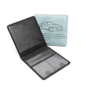 Dossier d'information Accessoires de <span class=keywords><strong>voiture</strong></span> pour les femmes Intérieur Titulaire d'immatriculation de <span class=keywords><strong>voiture</strong></span> et enregistrement d'assurance Porte-cartes de <span class=keywords><strong>voiture</strong></span> Portefeuille - Product Image 1