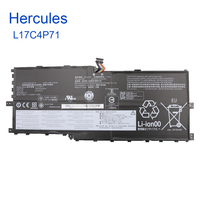 Baterai Laptop Asli Baru 15.36V 54Wh L17C4P71 01AV475 L17M4P73 02DL003 L17M4P71 01AV499 untuk Lenovo ThinkPad X1 Yoga 3rd Gen